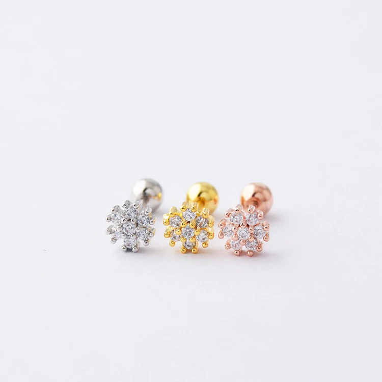 16gauge flower zircon tragus ear piercing plug stainless steel daith earrings helix cartilage studs conch piercing
16gauge flower zircon tragus ear piercing plug stainless steel daith earrings helix cartilage studs conch piercing