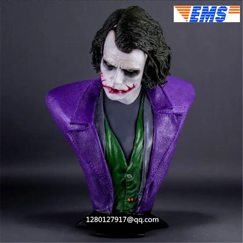 Statue The Dark Knight Rises Supervillain Joker Half-Length Photo Or Portrait Movie Ver. Bust PVC Action Figure Toy P1228
Statue The Dark Knight Rises Supervillain Joker Half-Length Photo Or Portrait Movie Ver. Bust PVC Action Figure Toy P1228