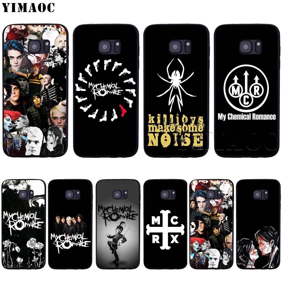 YIMAOC My Chemical Romance MCR Soft Silicone Case for Samsung Galaxy S6 S7 S10eEdge S8 S9 Plus A3 A5 A6 A7A8 A9 J6 Note 8 9 2018
YIMAOC My Chemical Romance MCR Soft Silicone Case for Samsung Galaxy S6 S7 S10eEdge S8 S9 Plus A3 A5 A6 A7A8 A9 J6 Note 8 9 2018