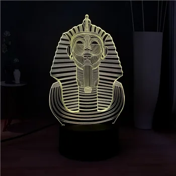 Acrylic Creative 3D Religious Egypt Sphinx Pharaoh Bulb Illusion RGB Mood 7 Color Change LED Base Table Lamp Holiday Friend Gift
Acrylic Creative 3D Religious Egypt Sphinx Pharaoh Bulb Illusion RGB Mood 7 Color Change LED Base Table Lamp Holiday Friend Gift