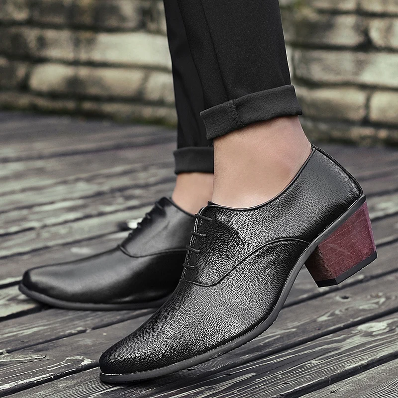 mixed colors blue men patent leather shoes italian height increasing wedding evening male footwear man unique dress oxford shoes (50)