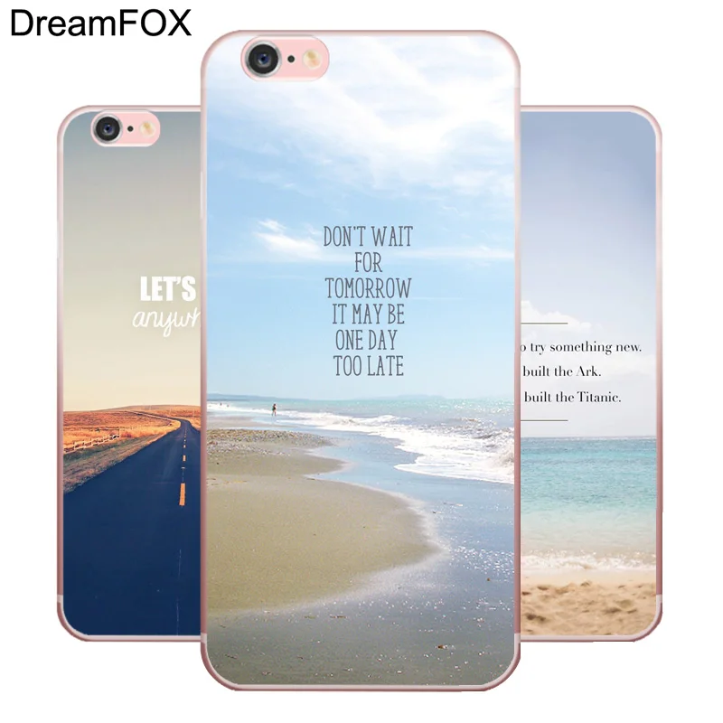 DREAMFOX N103 Landscape Text Soft TPU Silicone Cover For Apple iPhone XR XS Max 8 X 7 6 6S Plus 5 5S SE 5C 4 4S Case
DREAMFOX N103 Landscape Text Soft TPU Silicone Cover For Apple iPhone XR XS Max 8 X 7 6 6S Plus 5 5S SE 5C 4 4S Case