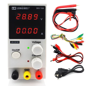 4-digit display K3010D DC power supply repair rework adjustable power supply power supply switching power supply 30V10A
4-digit display K3010D DC power supply repair rework adjustable power supply power supply switching power supply 30V10A