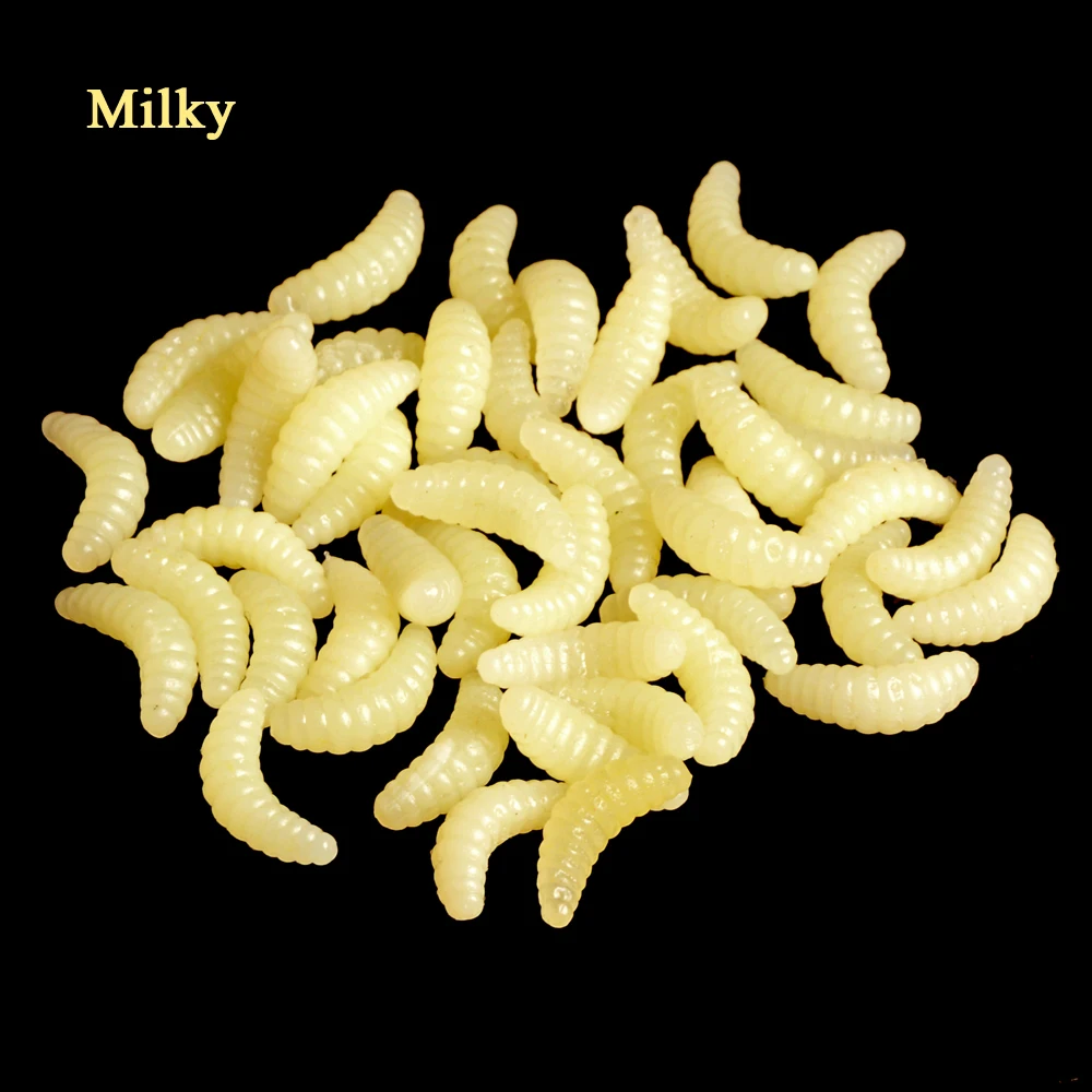 Hot Sale!! Promotion!! 50PCS 2.1cm 0.35g maggot Grub Soft Lure Baits Fishing Lures Worms Glow Shrimps china
Hot Sale!! Promotion!! 50PCS 2.1cm 0.35g maggot Grub Soft Lure Baits Fishing Lures Worms Glow Shrimps china