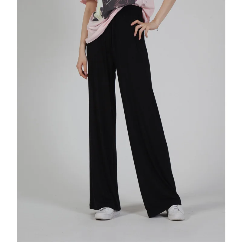 Women's Pants New Modal Cotton Mop-floors Slacks for The Summer of 2019 Straight Mid Flat Full Length Women Pants
Women's Pants New Modal Cotton Mop-floors Slacks for The Summer of 2019 Straight Mid Flat Full Length Women Pants