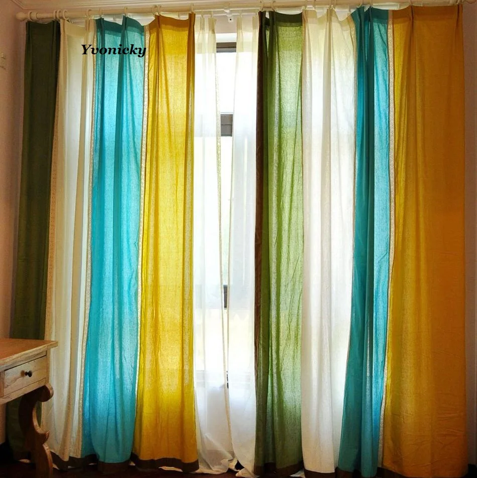 Custom Made Pure Cotton Linen Curtains American Country Style Cloth Curtain For Living Room Cortinas Sheer Tulle Fabric
Custom Made Pure Cotton Linen Curtains American Country Style Cloth Curtain For Living Room Cortinas Sheer Tulle Fabric