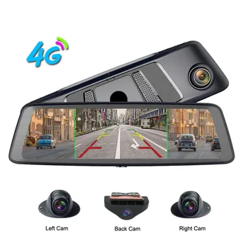 360-degree panoramic 4CH Cameras lens 10" Touch Android Navi car camera gps rear view mirror dvr drive recorder ADAS WIFI
360-degree panoramic 4CH Cameras lens 10" Touch Android Navi car camera gps rear view mirror dvr drive recorder ADAS WIFI
