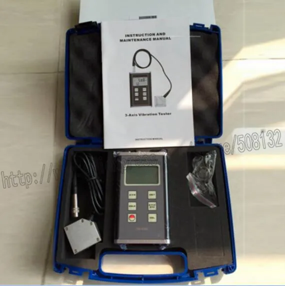 VM-6380 Digital Vibration Meter 3-Axis Piezoelectric Accelerometer Sensor Vibrometer VM6380
VM-6380 Digital Vibration Meter 3-Axis Piezoelectric Accelerometer Sensor Vibrometer VM6380