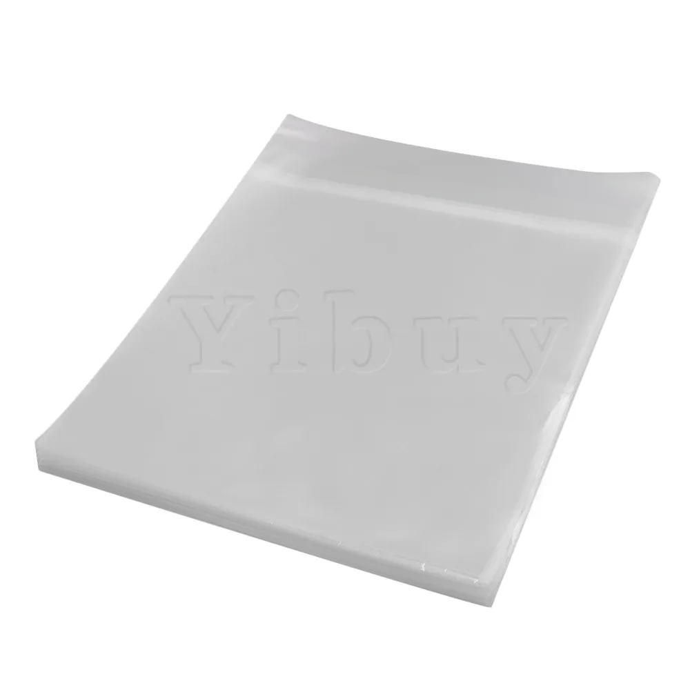 Yibuy 12 дюймов пластиковые утолщенные LP виниловые наружные рукава для конвертов