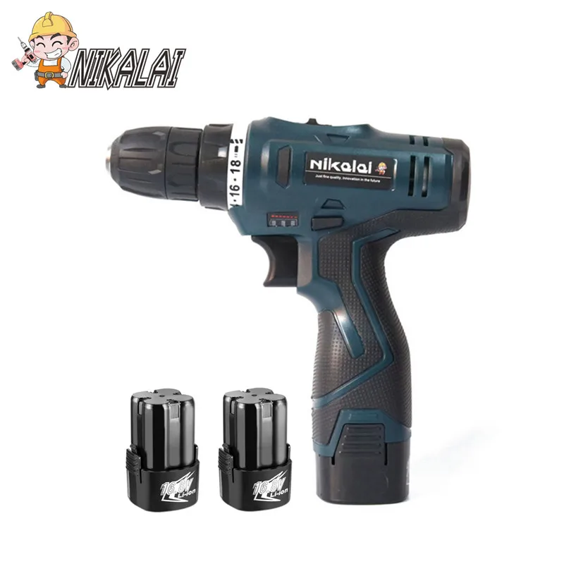16.8V lithium battery*2 1350r/min Torque cordless drill electric screwdriver electric drill driver extra battery power tools
16.8V lithium battery*2 1350r/min Torque cordless drill electric screwdriver electric drill driver extra battery power tools