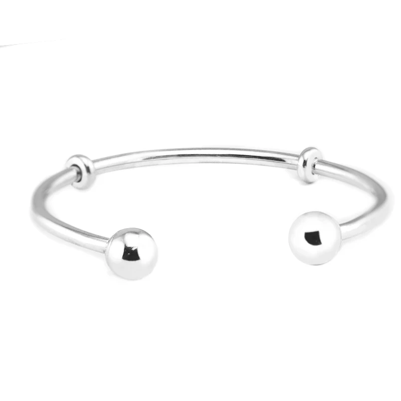 CKK Bangles 100% 925 Sterling Silver Open Bangle Bracelet Europe Fashion Bangles for Women Men DIY Charms Jewelry Wholesale B045
CKK Bangles 100% 925 Sterling Silver Open Bangle Bracelet Europe Fashion Bangles for Women Men DIY Charms Jewelry Wholesale B045