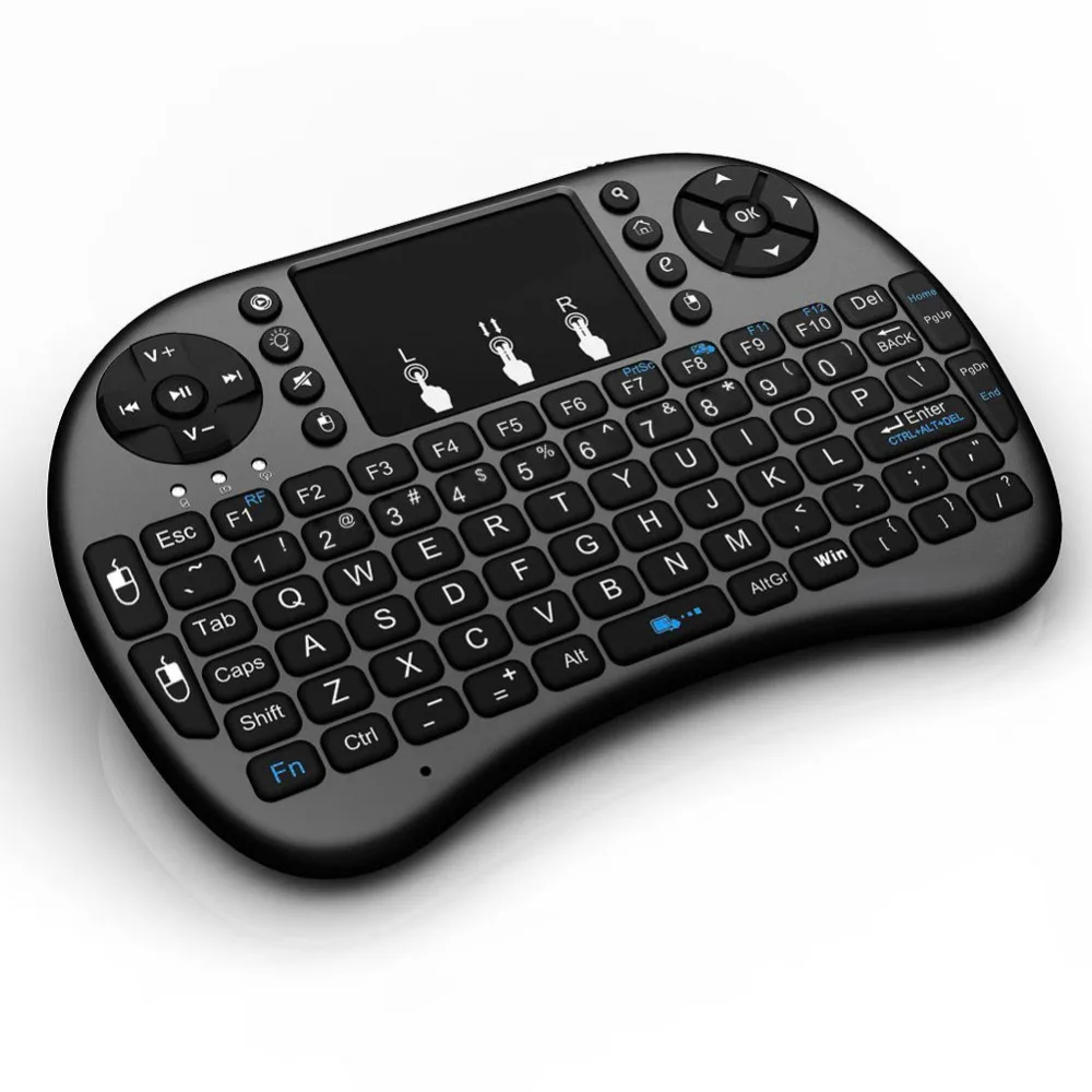 2.4G Mini USB Keyboard Wireless Russian Keyboard Touchpad Air Mouse Fly Mouse Gamepad For Windows PC Smart Phones
2.4G Mini USB Keyboard Wireless Russian Keyboard Touchpad Air Mouse Fly Mouse Gamepad For Windows PC Smart Phones