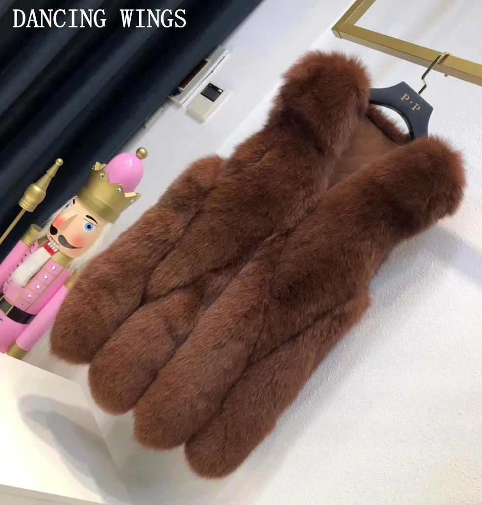 Length 70cm Real Fox Fur Vest Women Winter Soft Fox Fur Gilet Lady Fashion Fluffy Waistcoat Thick Warm Natural Fur Coat
Length 70cm Real Fox Fur Vest Women Winter Soft Fox Fur Gilet Lady Fashion Fluffy Waistcoat Thick Warm Natural Fur Coat