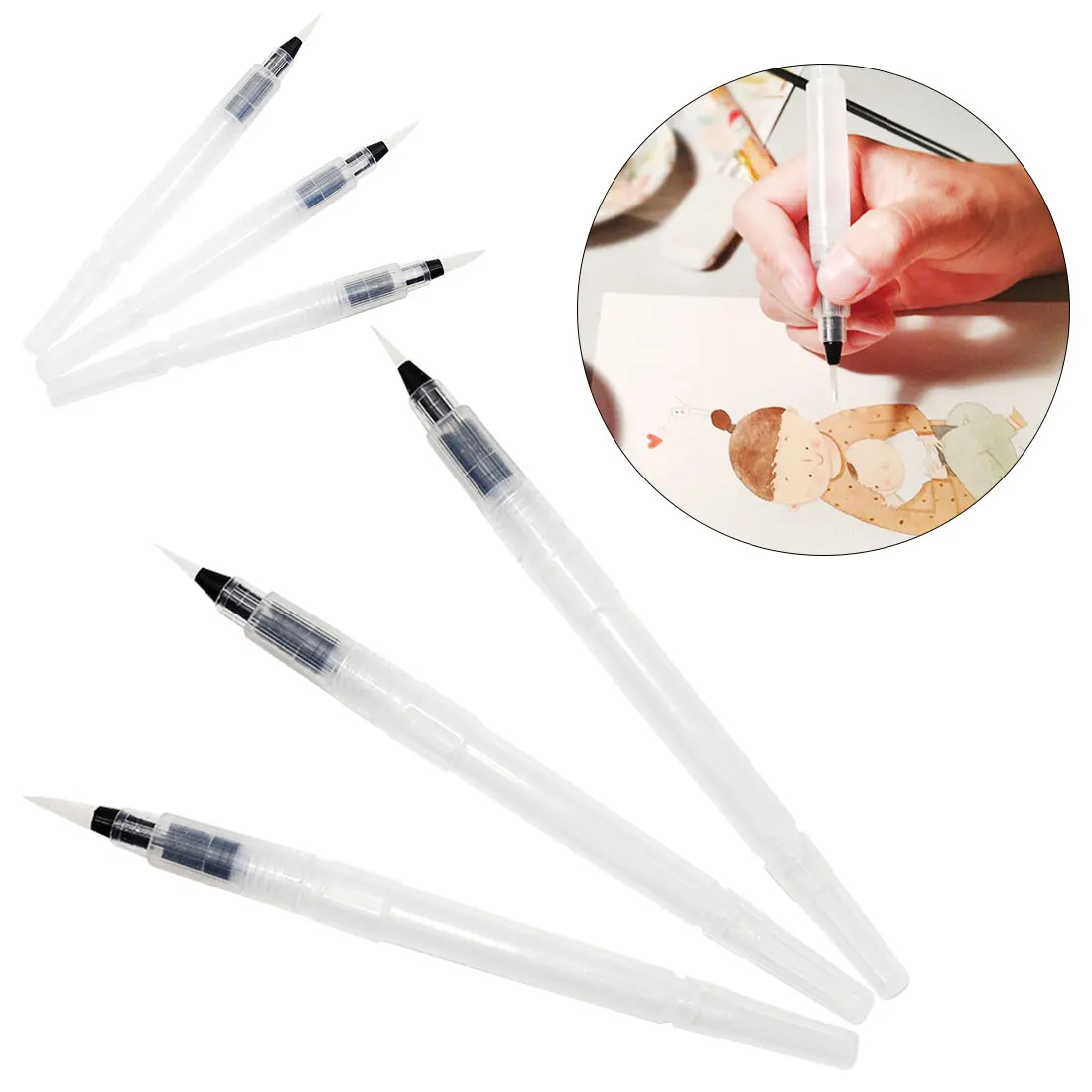 Water-coloured Pencil Set Water-coloured Pencil Drawing Line Storage Pen Brush Painting
Water-coloured Pencil Set Water-coloured Pencil Drawing Line Storage Pen Brush Painting