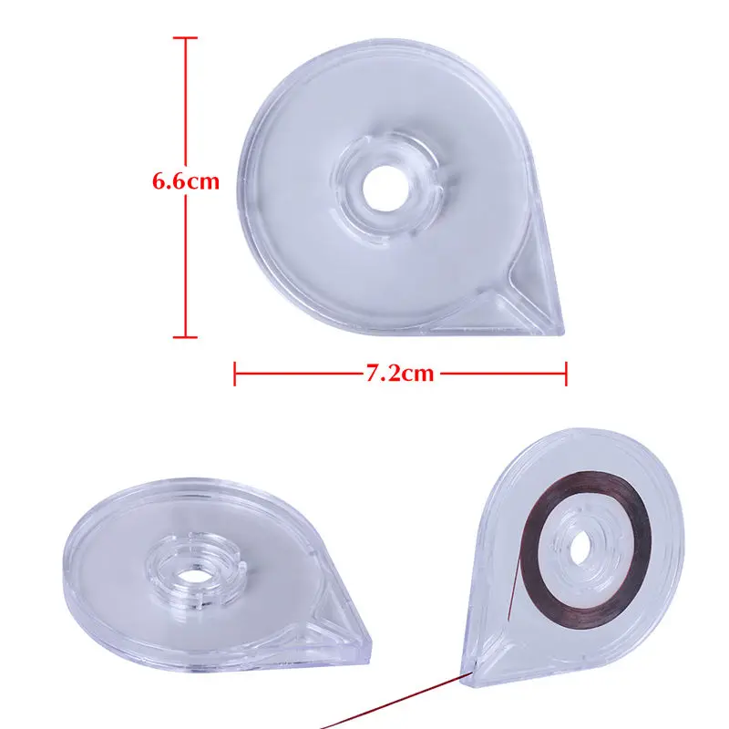 New 1Pcs Nail Art Tools Stickers Roller Case Manicure Clear Design Striping Tape Line Box Holder Tool For DIY Beauty
New 1Pcs Nail Art Tools Stickers Roller Case Manicure Clear Design Striping Tape Line Box Holder Tool For DIY Beauty