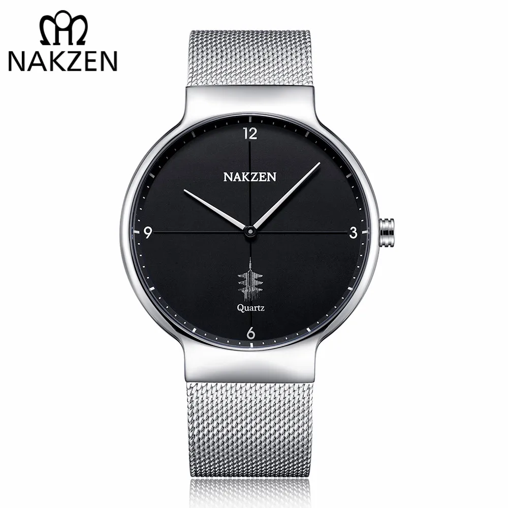 NAKZEN Men Casual Ultra Thin Quartz Watch Top Brand Luxury Waterproof Mens Watches Male Sports Wrist Watch Relogio Masculino
NAKZEN Men Casual Ultra Thin Quartz Watch Top Brand Luxury Waterproof Mens Watches Male Sports Wrist Watch Relogio Masculino