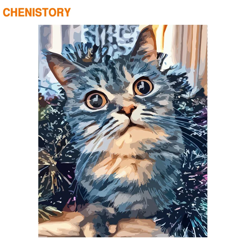 CHENISTORY Frame DIY Painting By Numbers Lovely Blue Cat Paint By Numbers Kit Animals Coloring By Number For Home Decors Artwork
CHENISTORY Frame DIY Painting By Numbers Lovely Blue Cat Paint By Numbers Kit Animals Coloring By Number For Home Decors Artwork