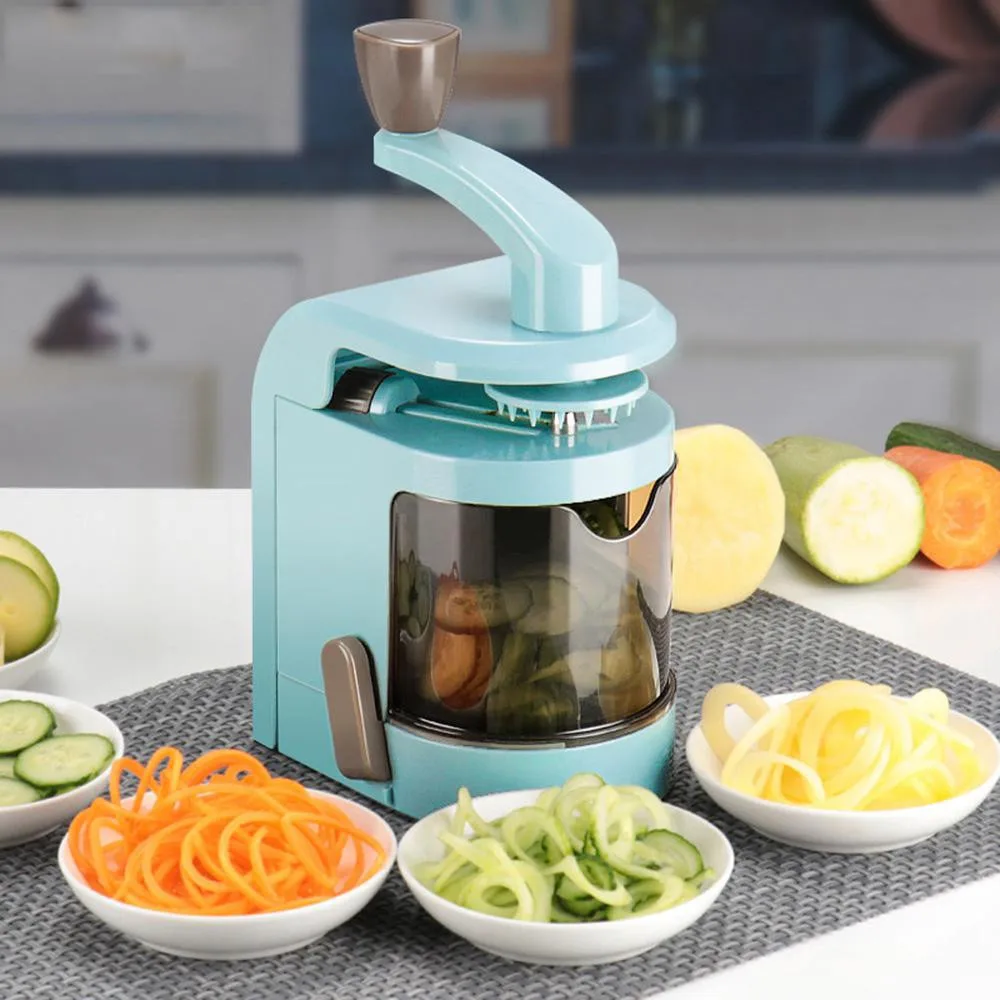 Multifunction Spiralizer Vegetable Slicer Manual Vegetable Chopper Cutter Fruit Food Peeler Pasta Salad Maker Kitchen Cut Tools
Multifunction Spiralizer Vegetable Slicer Manual Vegetable Chopper Cutter Fruit Food Peeler Pasta Salad Maker Kitchen Cut Tools