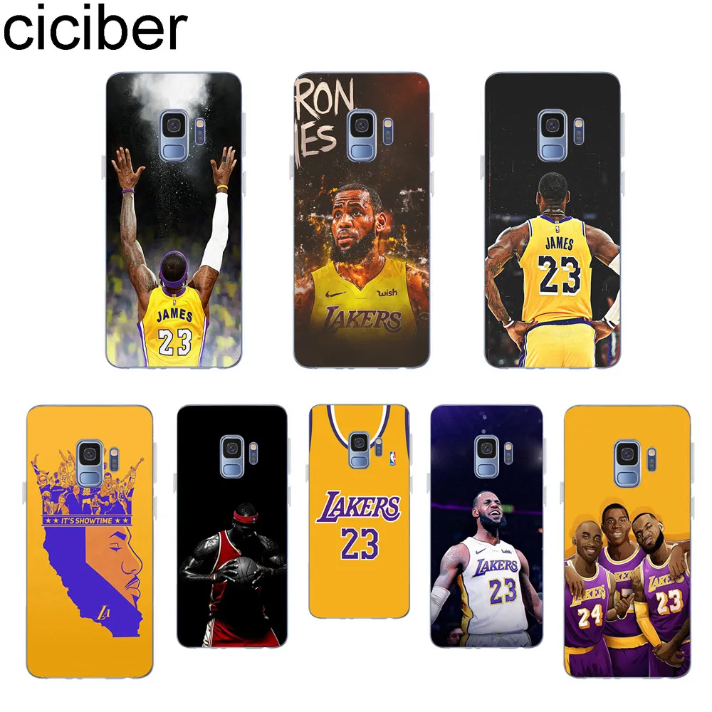 Ciciber LeBron James For Samsung Galaxy S8 S9 S5 S7 S6 S10+ Lite Plus Edge S5 mini Soft Silicone Back Cover Soft TPU Phone Cases
Ciciber LeBron James For Samsung Galaxy S8 S9 S5 S7 S6 S10+ Lite Plus Edge S5 mini Soft Silicone Back Cover Soft TPU Phone Cases