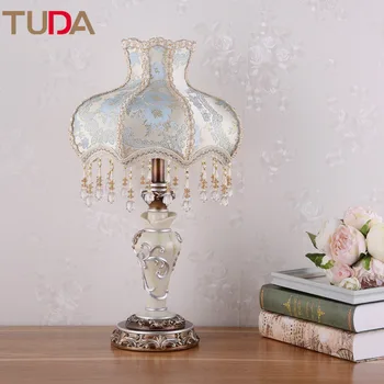 TUDA LED Table Lamp European Fabric Table Lamp Bedroom Bedside Living Room Study Retro Resin Table Lamp E27 110V 220V
TUDA LED Table Lamp European Fabric Table Lamp Bedroom Bedside Living Room Study Retro Resin Table Lamp E27 110V 220V