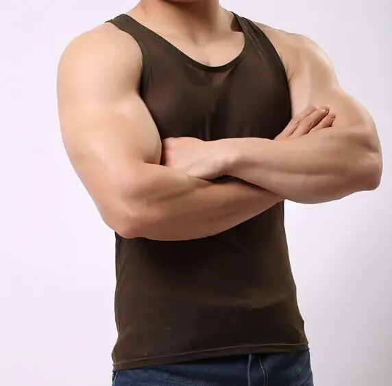 Hot Sales Men Undershirt Vest Sleeveless Casual Style