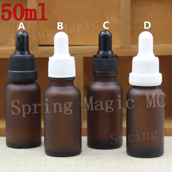 50ML Frosted Amber Glass Bottle With Plastic Ring,Essential Oil Dropper Bottle For Eye Cream/Essence/Serum Cosmetic Container
50ML Frosted Amber Glass Bottle With Plastic Ring,Essential Oil Dropper Bottle For Eye Cream/Essence/Serum Cosmetic Container