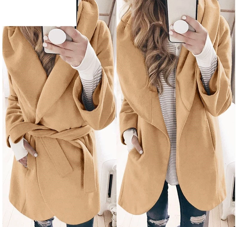 JAYCOSIN 2018 New Fashion Womens Clothes Winter Lapel Wool Coat Button Trench Jacket Loose Plus Overcoat Outwear 18OCT25
JAYCOSIN 2018 New Fashion Womens Clothes Winter Lapel Wool Coat Button Trench Jacket Loose Plus Overcoat Outwear 18OCT25