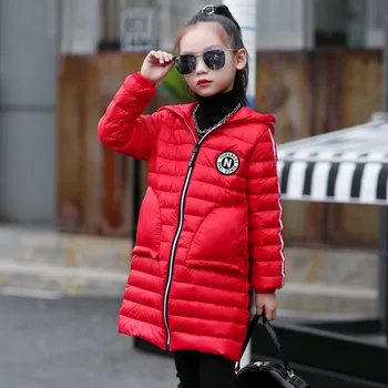 Trendy Winter Girl Long Coats Kids Down Outerwear Toddler Cotton Brand Children Girls Clothing Jacket Baby Coats Enfant Warm
Trendy Winter Girl Long Coats Kids Down Outerwear Toddler Cotton Brand Children Girls Clothing Jacket Baby Coats Enfant Warm