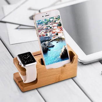 Besegad Bamboo Wooden Charging Dock Mount Holder 3 USB Ports Charge Station for Apple Watch iWatch iPhone 8 7 6 s 5s x Plus
Besegad Bamboo Wooden Charging Dock Mount Holder 3 USB Ports Charge Station for Apple Watch iWatch iPhone 8 7 6 s 5s x Plus