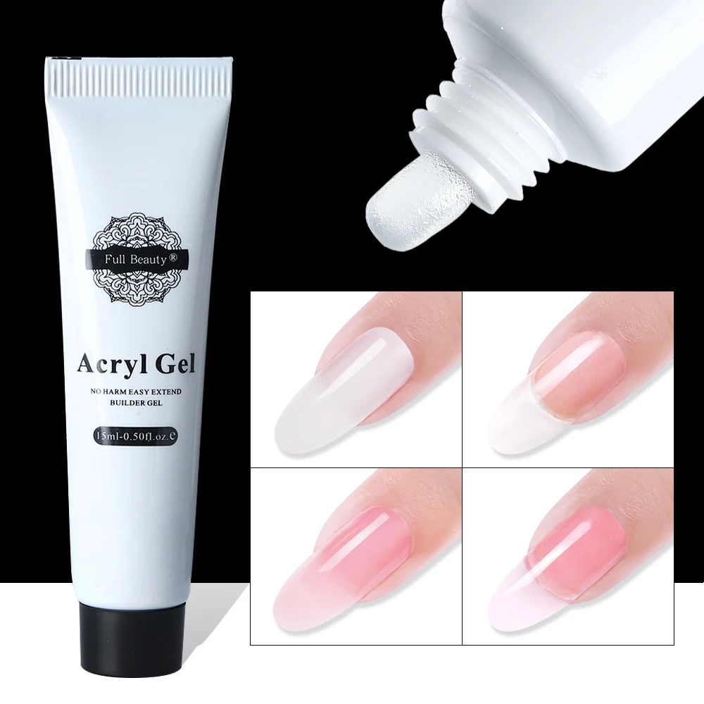 15ml Acrylic Gel for Nail Art Extensions Transparent Pink White UV Builder Gel French Tips Quick Extension Jelly Manicure LA973
15ml Acrylic Gel for Nail Art Extensions Transparent Pink White UV Builder Gel French Tips Quick Extension Jelly Manicure LA973