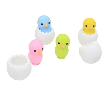 4pcs/lot Kawaii Cartoon Eggshell chicken Pencil Eraser Kawaii Mini Animal for School Student Stationery Kids Prize Toys Gift
4pcs/lot Kawaii Cartoon Eggshell chicken Pencil Eraser Kawaii Mini Animal for School Student Stationery Kids Prize Toys Gift