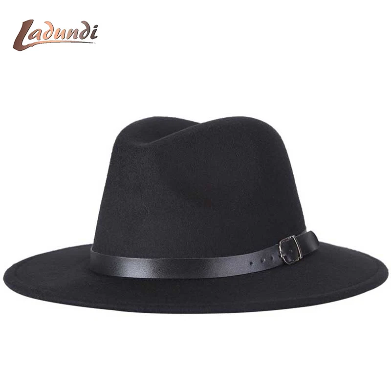 2018 free shipping new Fashion men fedoras women's fashion jazz hat summer spring black woolen blend cap outdoor casual hat
2018 free shipping new Fashion men fedoras women's fashion jazz hat summer spring black woolen blend cap outdoor casual hat