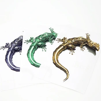 2PCS 15*10 CM Creative Robotic Gecko Car Stickers 3D Effect Vinyl Decal Stylish Car Body Cover Car Accessory Silver Gold Green
2PCS 15*10 CM Creative Robotic Gecko Car Stickers 3D Effect Vinyl Decal Stylish Car Body Cover Car Accessory Silver Gold Green