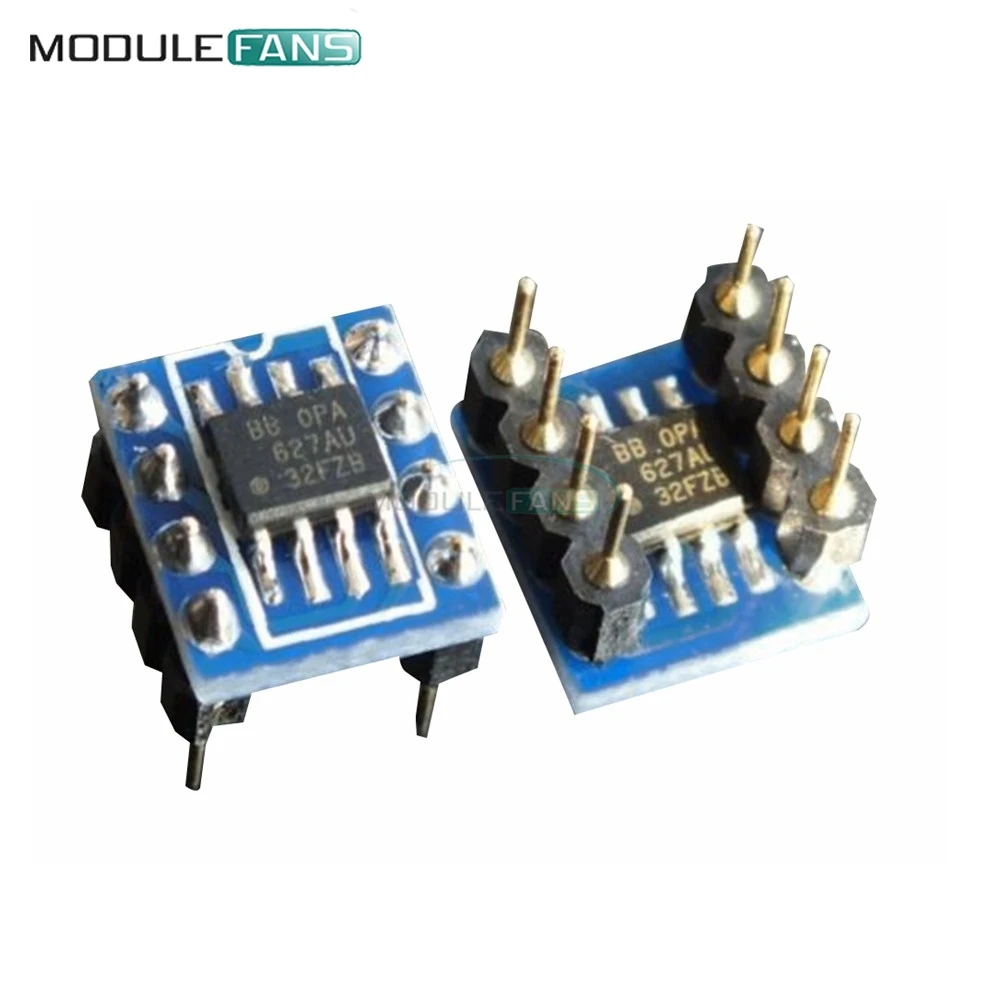 Diy электронный модуль двойной в моно Op Amp плата OPA627AU Замена NE5532|Интегральные