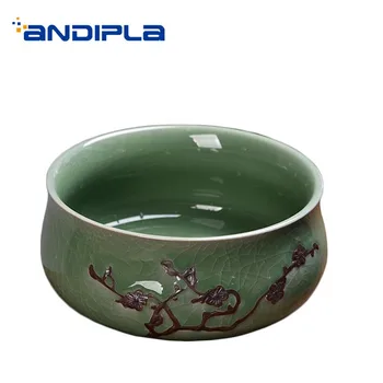 Vintage Tea Wash Bowl Ceramic Fish Tank Chinese Kung Fu Tea Set Accessories Gardening Flower Pot Potted Plant Bonsai Decoration
Vintage Tea Wash Bowl Ceramic Fish Tank Chinese Kung Fu Tea Set Accessories Gardening Flower Pot Potted Plant Bonsai Decoration