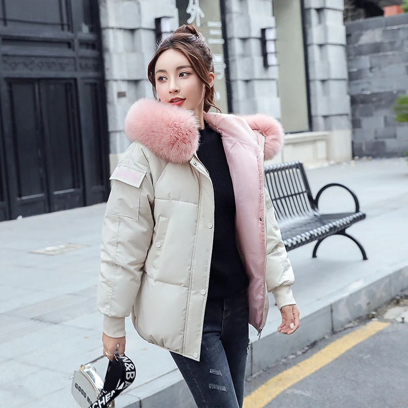 Fashion Thick parkas Women 2019 winter Hooded Big Fur Jacket coat Women High street style outwear Pocket Coat
Fashion Thick parkas Women 2019 winter Hooded Big Fur Jacket coat Women High street style outwear Pocket Coat