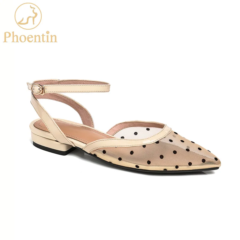 Phoentin polka dot mesh women sandals ankle strap 2018 transparent flat low heels ladies shoes pointed patchwork sandals FT511
Phoentin polka dot mesh women sandals ankle strap 2018 transparent flat low heels ladies shoes pointed patchwork sandals FT511