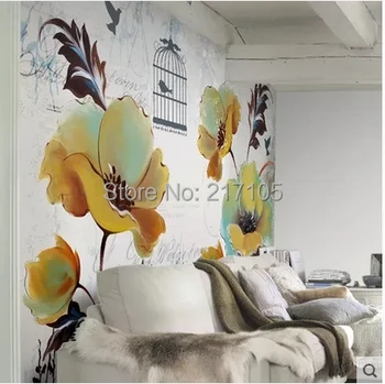 Custom retro wallpaper. Flower wallpaper for the living room bedroom kitchen background wall waterproof PVC papel de parede
Custom retro wallpaper. Flower wallpaper for the living room bedroom kitchen background wall waterproof PVC papel de parede