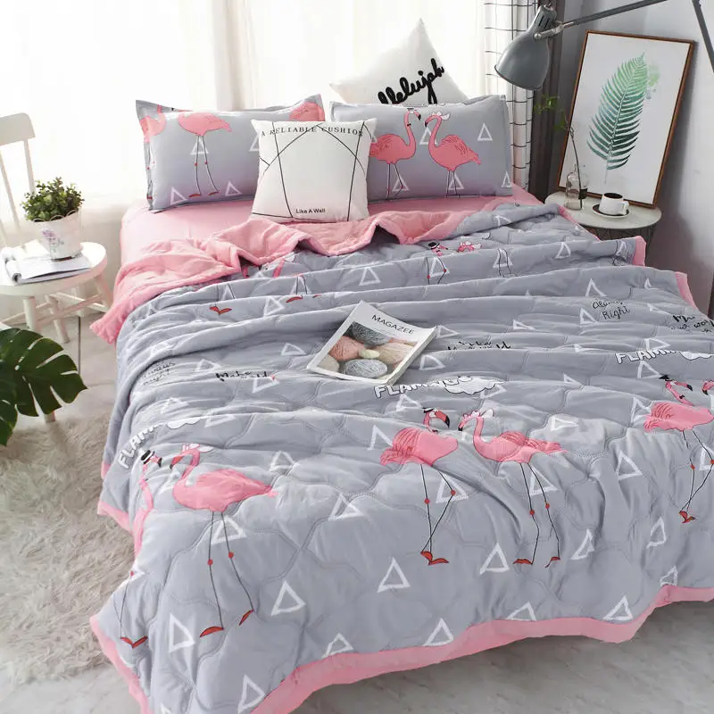 Gentleman bird Printing Cotton Summer Air Conditioner Cool Thin Quilt Washed Comfortable Home Textile Bedding Comforters Duvets
Gentleman bird Printing Cotton Summer Air Conditioner Cool Thin Quilt Washed Comfortable Home Textile Bedding Comforters Duvets