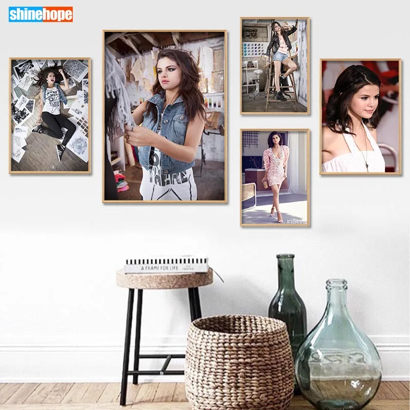 Canvas Poster Custom Selena Gomez Canvas Painting Poster Home Decor Cloth Fabric Wall Art Poster
Canvas Poster Custom Selena Gomez Canvas Painting Poster Home Decor Cloth Fabric Wall Art Poster