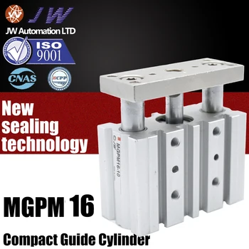 Compact Guide Cylinder Tri-rod Air Cylinder MGPM16-10*20X25X30X40X50X75X100X125X150X200Z
Compact Guide Cylinder Tri-rod Air Cylinder MGPM16-10*20X25X30X40X50X75X100X125X150X200Z