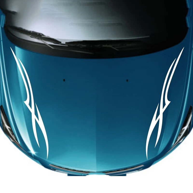 2pcs Car Racing Cross Pinstripes Hood Decals Vinyl Motor Bonnet Stickers Cool Graphics Car Front Sticker
2pcs Car Racing Cross Pinstripes Hood Decals Vinyl Motor Bonnet Stickers Cool Graphics Car Front Sticker