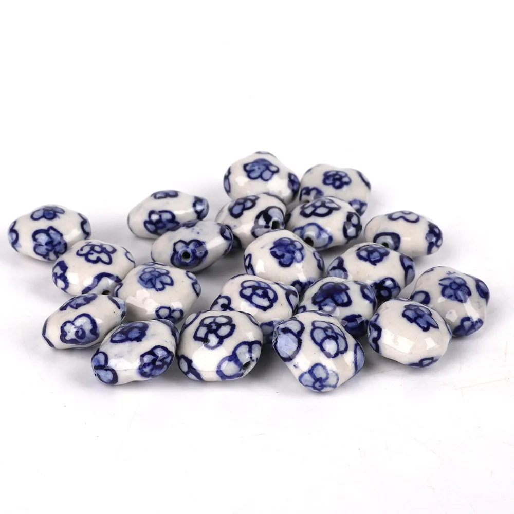 Newest Delicate Blue and white porcelain square flat ceramics bead flowers pattern For Diy Jewelry Making 16.1mm 16.1mm 1 pc
Newest Delicate Blue and white porcelain square flat ceramics bead flowers pattern For Diy Jewelry Making 16.1mm 16.1mm 1 pc