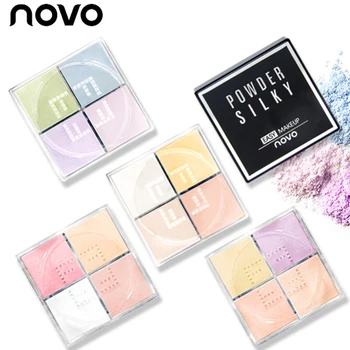 NOVO Brand Four colors Makeup powder Loose Powder Persistent Moisturizing Oil-control Brighten the skin Endurance effect
NOVO Brand Four colors Makeup powder Loose Powder Persistent Moisturizing Oil-control Brighten the skin Endurance effect