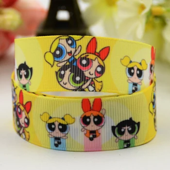 22mm 25mm 38mm 75mm Powerpuff Girls Cartoon Character printed Grosgrain Ribbon party decoration X-01138 10 Yards
22mm 25mm 38mm 75mm Powerpuff Girls Cartoon Character printed Grosgrain Ribbon party decoration X-01138 10 Yards