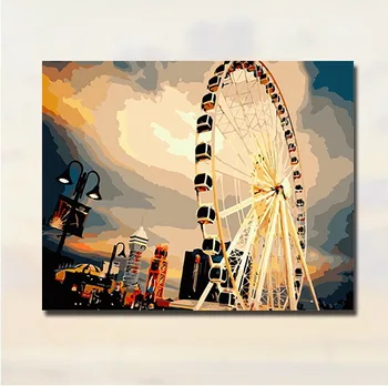 Newest framed painting by numbers paint by numbers painting on canvas picture oil painting home decor Ferris wheel
Newest framed painting by numbers paint by numbers painting on canvas picture oil painting home decor Ferris wheel