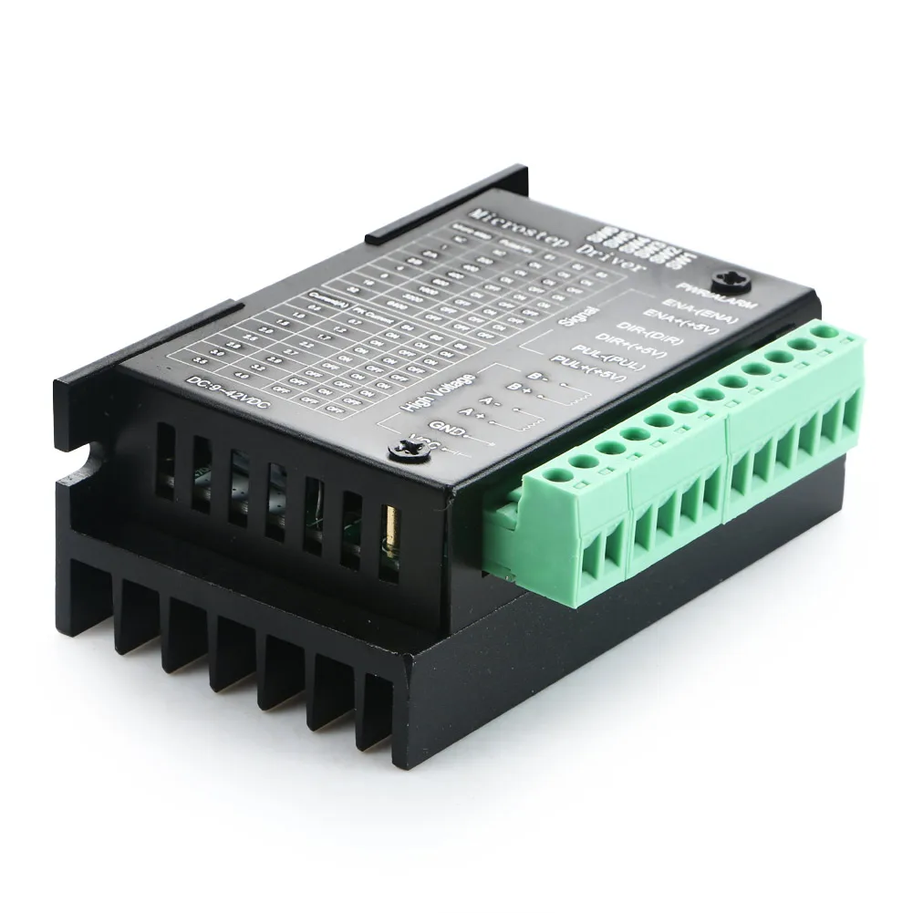 2017 Hot Sale Single Pulse 4A TB6600 Stepper Motor Driver Controller 9~42V Micro-Step CNC Anti-reverse Input Voltage Protection
2017 Hot Sale Single Pulse 4A TB6600 Stepper Motor Driver Controller 9~42V Micro-Step CNC Anti-reverse Input Voltage Protection