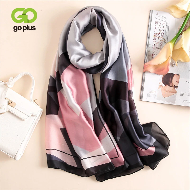 GOPLUS 2019 Spring Winter print long Scarf Women chiffon luxury shawls hijab Vintage designer Brand silk scarves Femme bandanna
GOPLUS 2019 Spring Winter print long Scarf Women chiffon luxury shawls hijab Vintage designer Brand silk scarves Femme bandanna