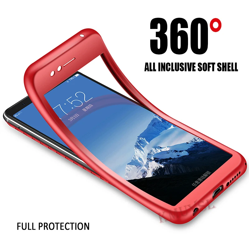 360 Degree Case For Xiaomi Mi 9 8 SE A1 Mi A2 Lite 5X 6X Redmi GO Note 7 6 Pro 4X 5 Plus 5A Prime Shockproof Silicone Soft Cover
360 Degree Case For Xiaomi Mi 9 8 SE A1 Mi A2 Lite 5X 6X Redmi GO Note 7 6 Pro 4X 5 Plus 5A Prime Shockproof Silicone Soft Cover