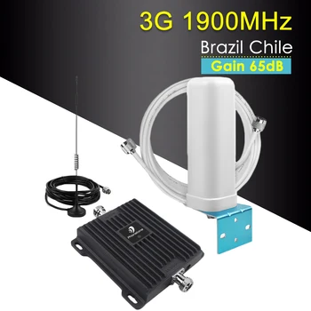 Cell Phone Signal Amplifier 3G Booster 1900MHz Mobile Signal Repeater GSM Amplifier Cellphone Antenna Signal Booster 65dB Set
Cell Phone Signal Amplifier 3G Booster 1900MHz Mobile Signal Repeater GSM Amplifier Cellphone Antenna Signal Booster 65dB Set